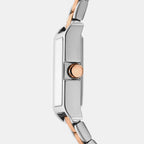 Westside Midi Women Quartz Mother Of Pearl Dial Analog Stainless Steel Watch DK1L007M0105