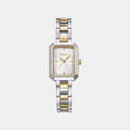 Uptown Midi Women Quartz Silver Dial Analog Stainless Steel Watch DK1L009M0035