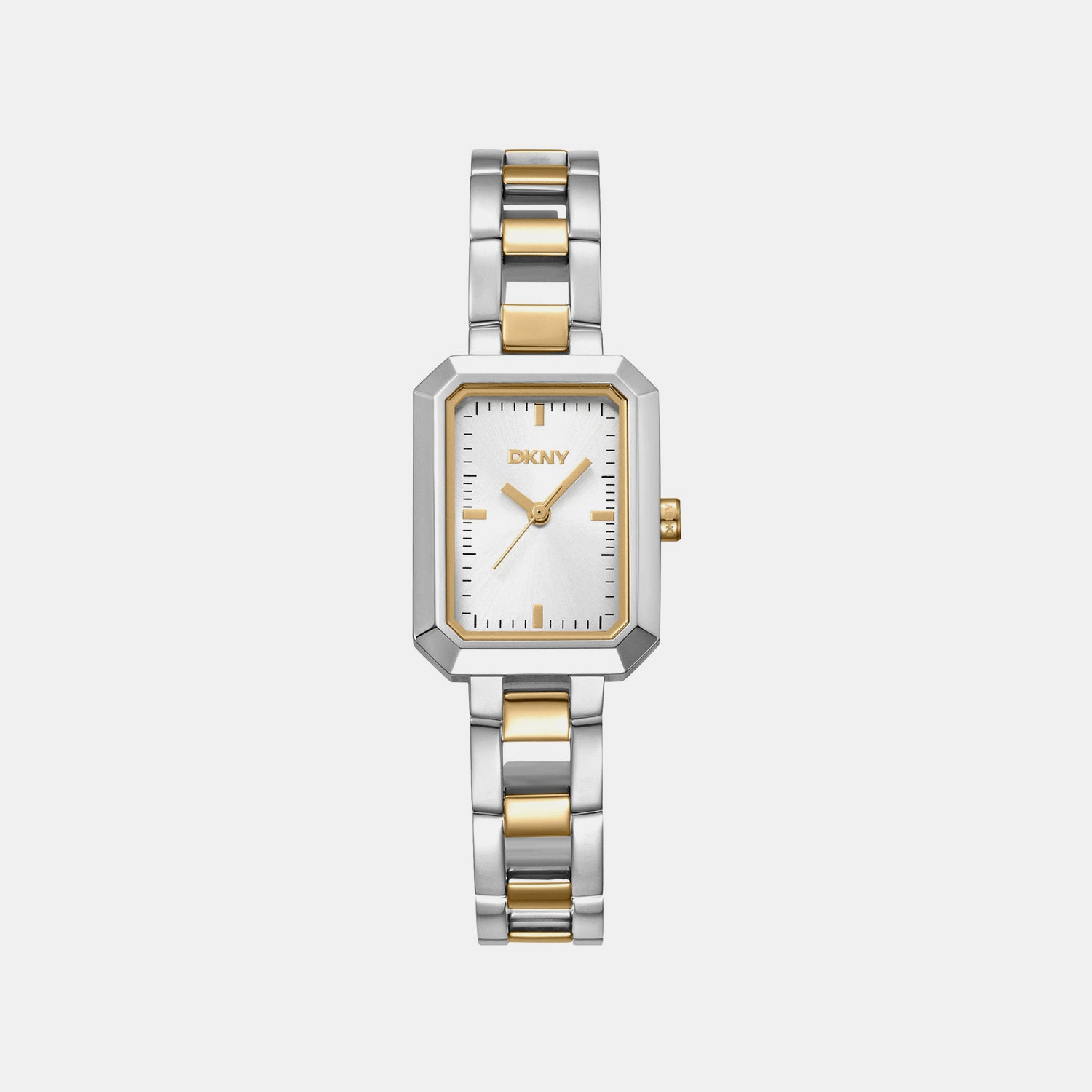 Uptown Midi Women Quartz Silver Dial Analog Stainless Steel Watch DK1L009M0035