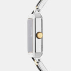Uptown Midi Women Quartz Silver Dial Analog Stainless Steel Watch DK1L009M0035