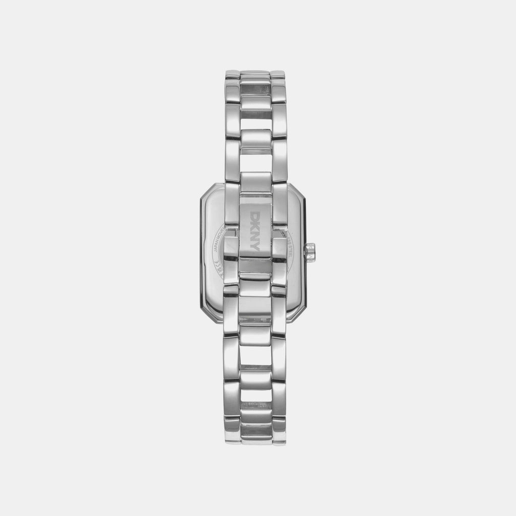 Uptown Glitz Women Quartz Silver Dial Analog Stainless Steel Watch DK1L010M0015