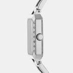 Uptown Glitz Women Quartz Silver Dial Analog Stainless Steel Watch DK1L010M0015
