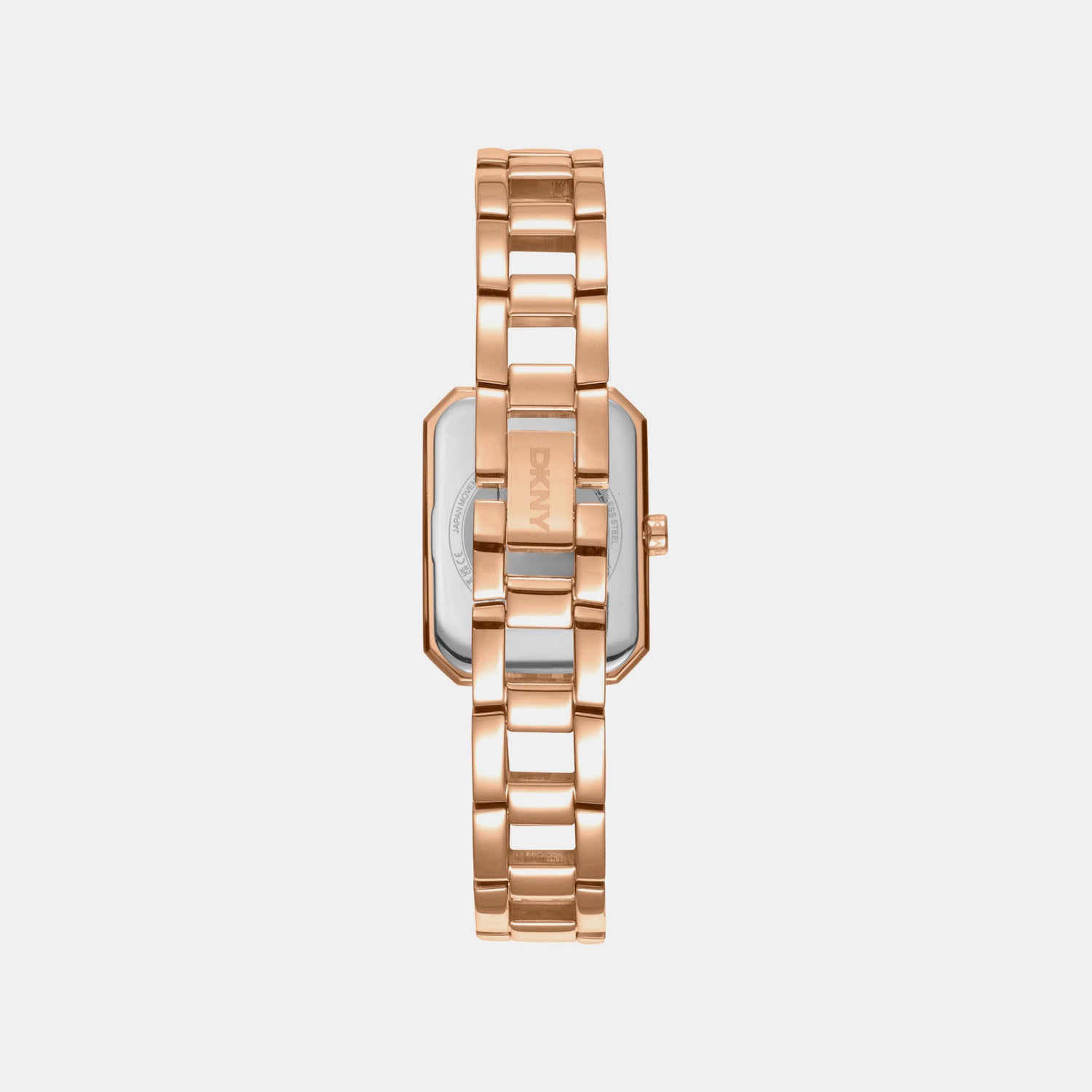 Uptown Glitz Women Quartz Rose Gold Dial Analog Stainless Steel Watch DK1L010M0035