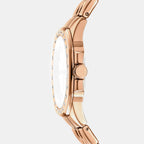 Brooklyn Maxi Women Quartz Silver Dial Analog Stainless Steel Watch DK1L011M0055