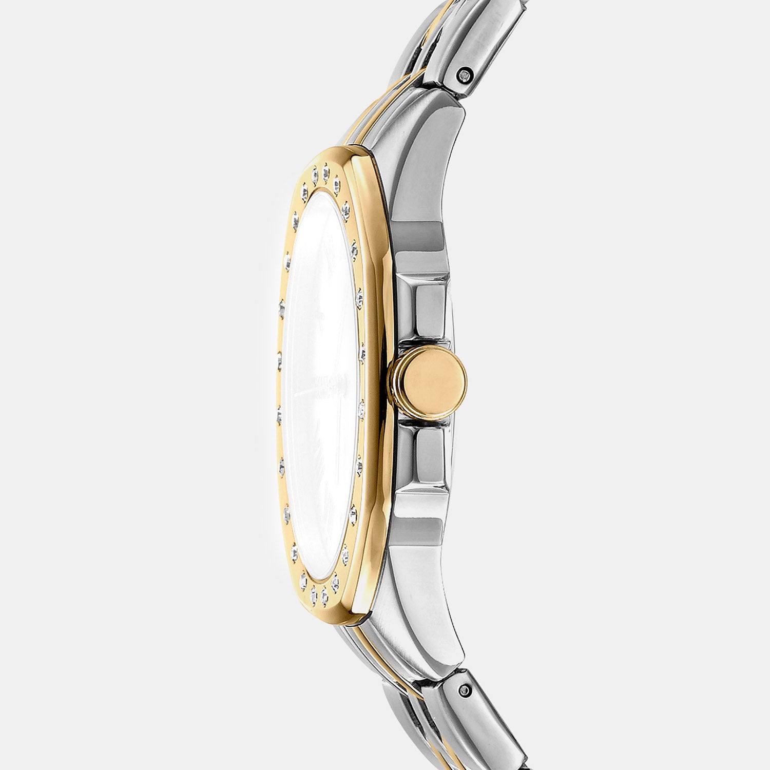 Brooklyn Maxi Women Quartz Green Dial Analog Stainless Steel Watch DK1L011M0075