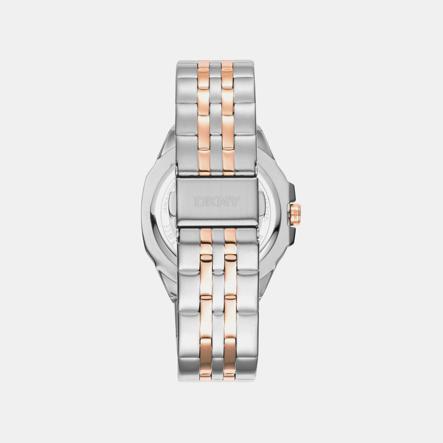 Brooklyn Maxi Women Quartz Silver Dial Analog Stainless Steel Watch DK1L011M0085