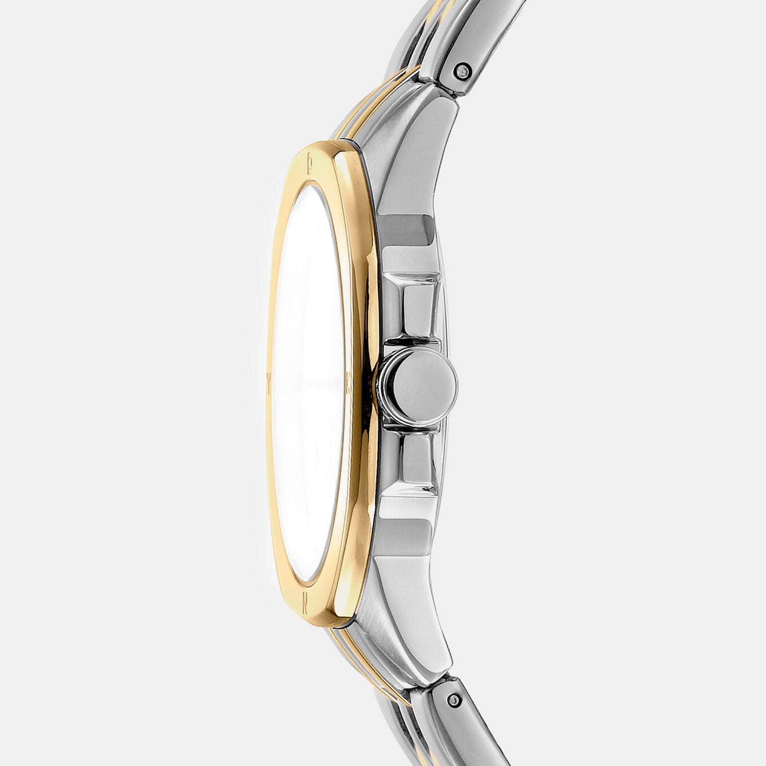 Brooklyn Midi Women Quartz Silver Dial Analog Stainless Steel Watch DK1L012M0085