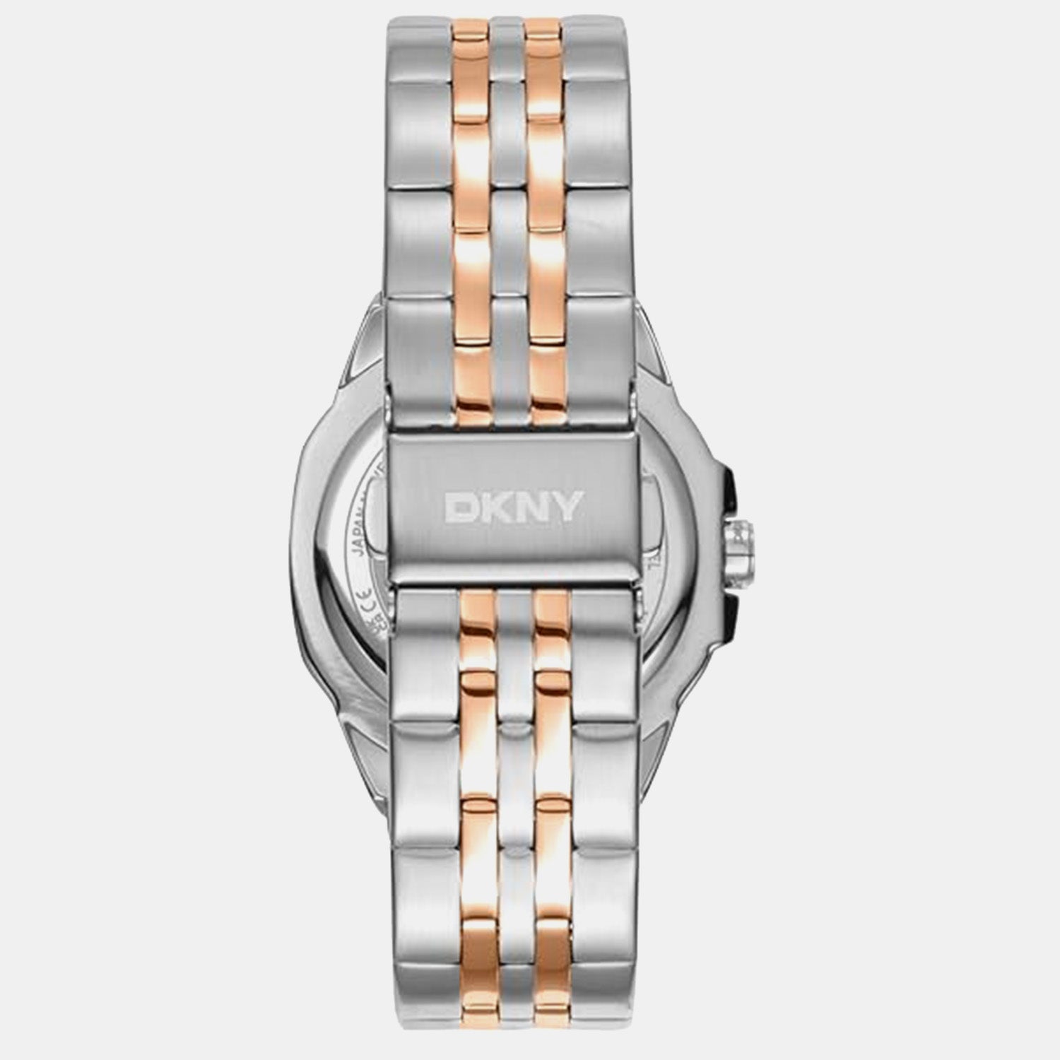 Brooklyn Midi Women Quartz Silver Dial Analog Stainless Steel Watch DK1L012M0105
