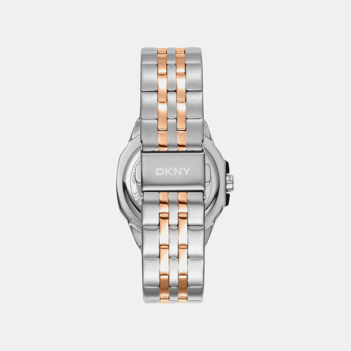 Brooklyn Midi Women Quartz Silver Dial Analog Stainless Steel Watch DK1L012M0105