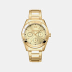 Chambers Multi Sport Women Quartz Champagne Dial Multi-Function Stainless Steel Watch DK1L015M0035