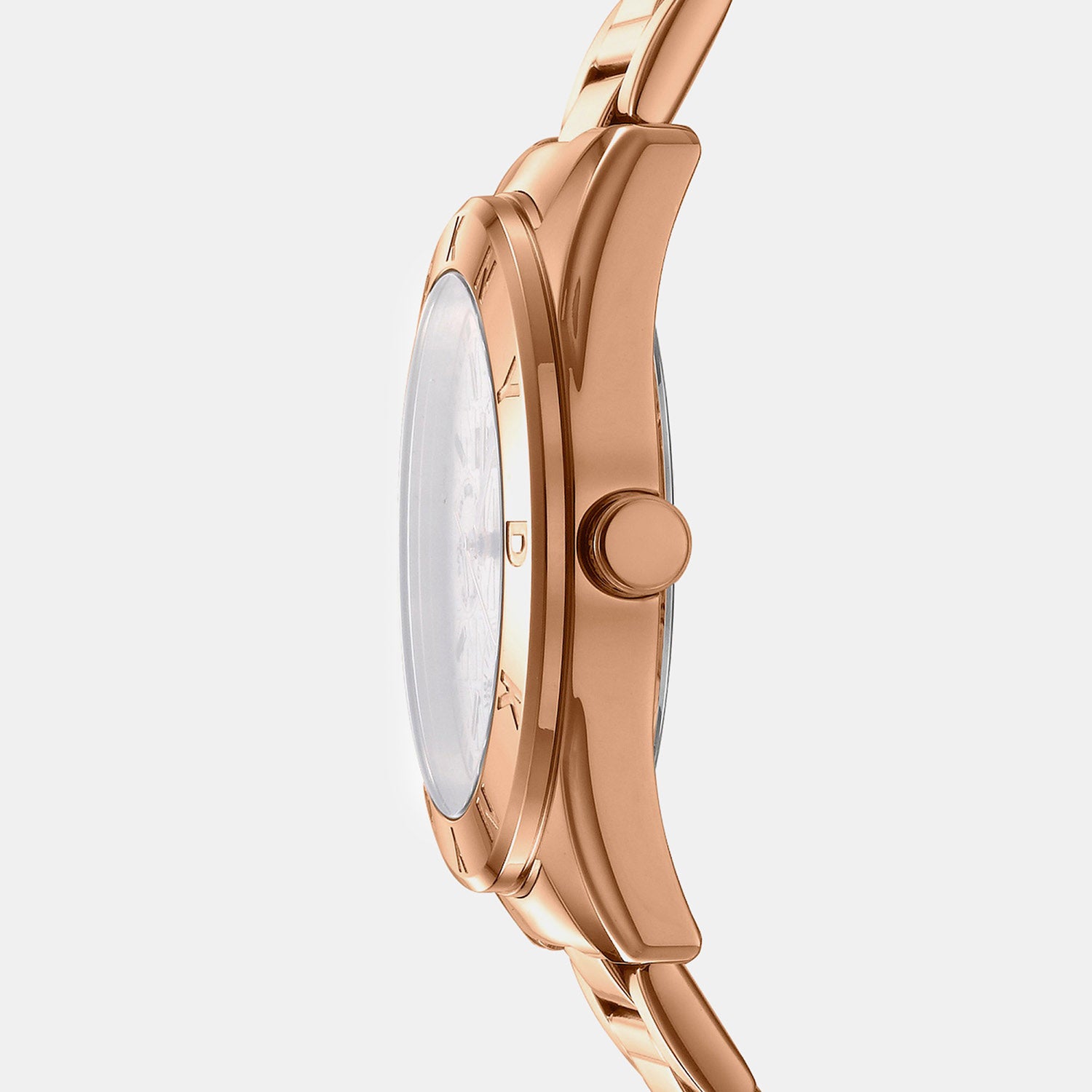 Chambers Multi Sport Women Quartz Rose Gold Dial Multi-Function Stainless Steel Watch DK1L015M0045