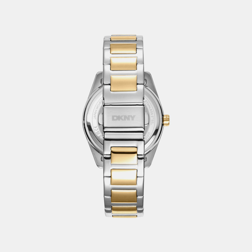 Chambers Multi Sport Women Quartz Silver Dial Multi-Function Stainless Steel Watch DK1L015M0055