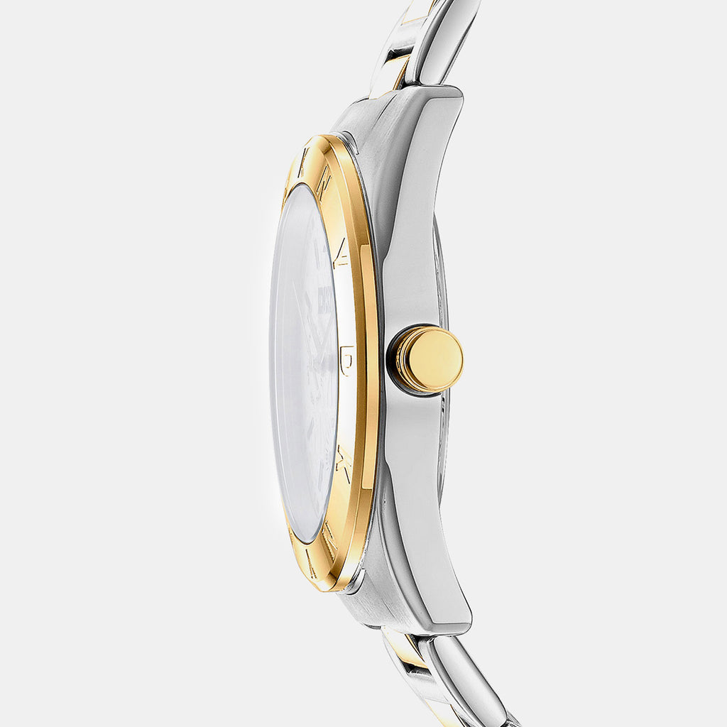 Chambers Multi Sport Women Quartz Silver Dial Multi-Function Stainless Steel Watch DK1L015M0055