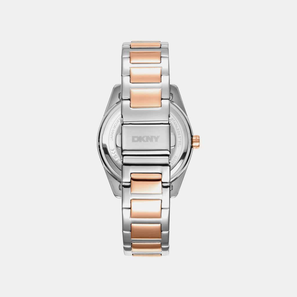 Chambers Multi Sport Women Quartz Silver Dial Multi-Function Stainless Steel Watch DK1L015M0065