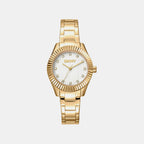 Chambers Glitz Women Quartz Silver Dial Analog Stainless Steel Watch DK1L017M0055