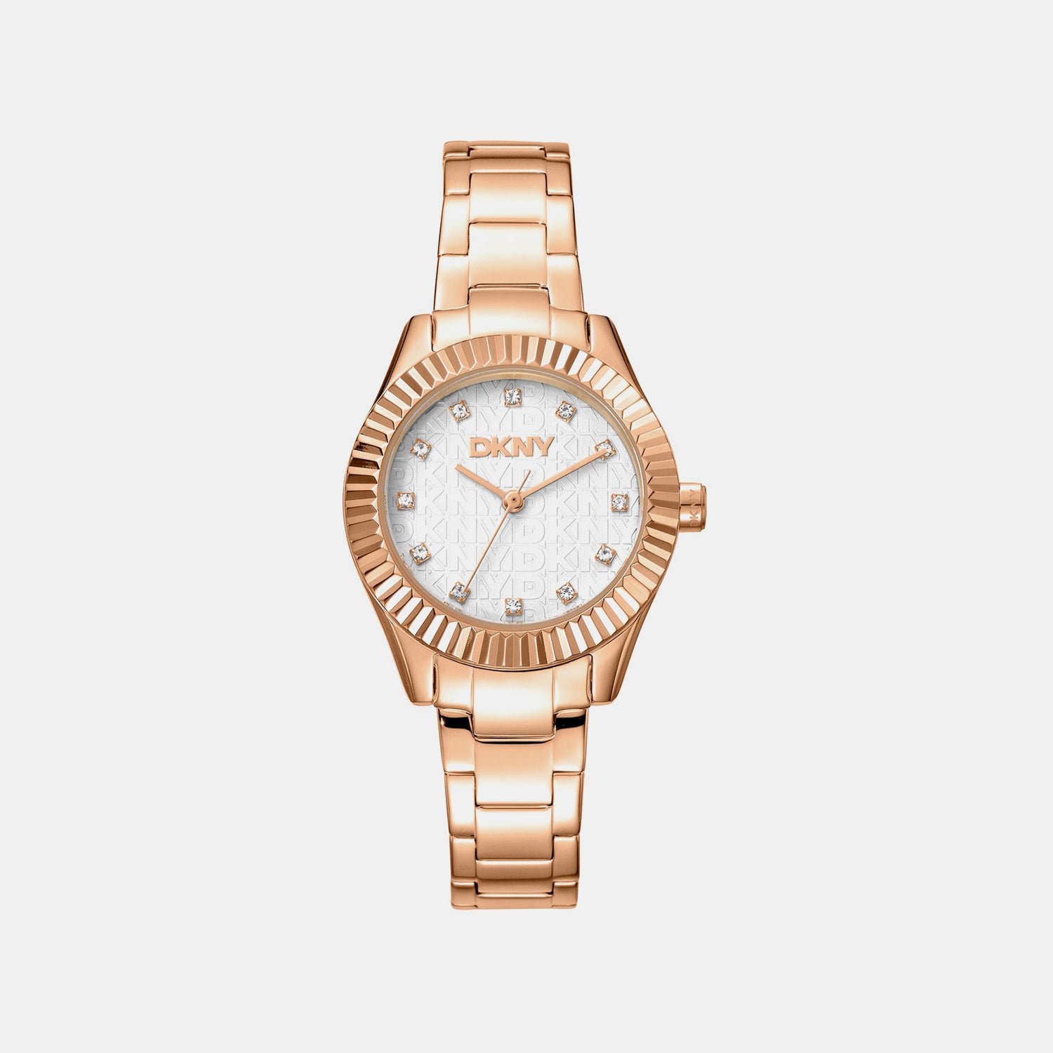 Chambers Glitz Women Quartz Silver Dial Analog Stainless Steel Watch DK1L017M0065