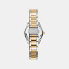 Chambers Glitz Women Quartz Silver Dial Analog Stainless Steel Watch DK1L017M0075