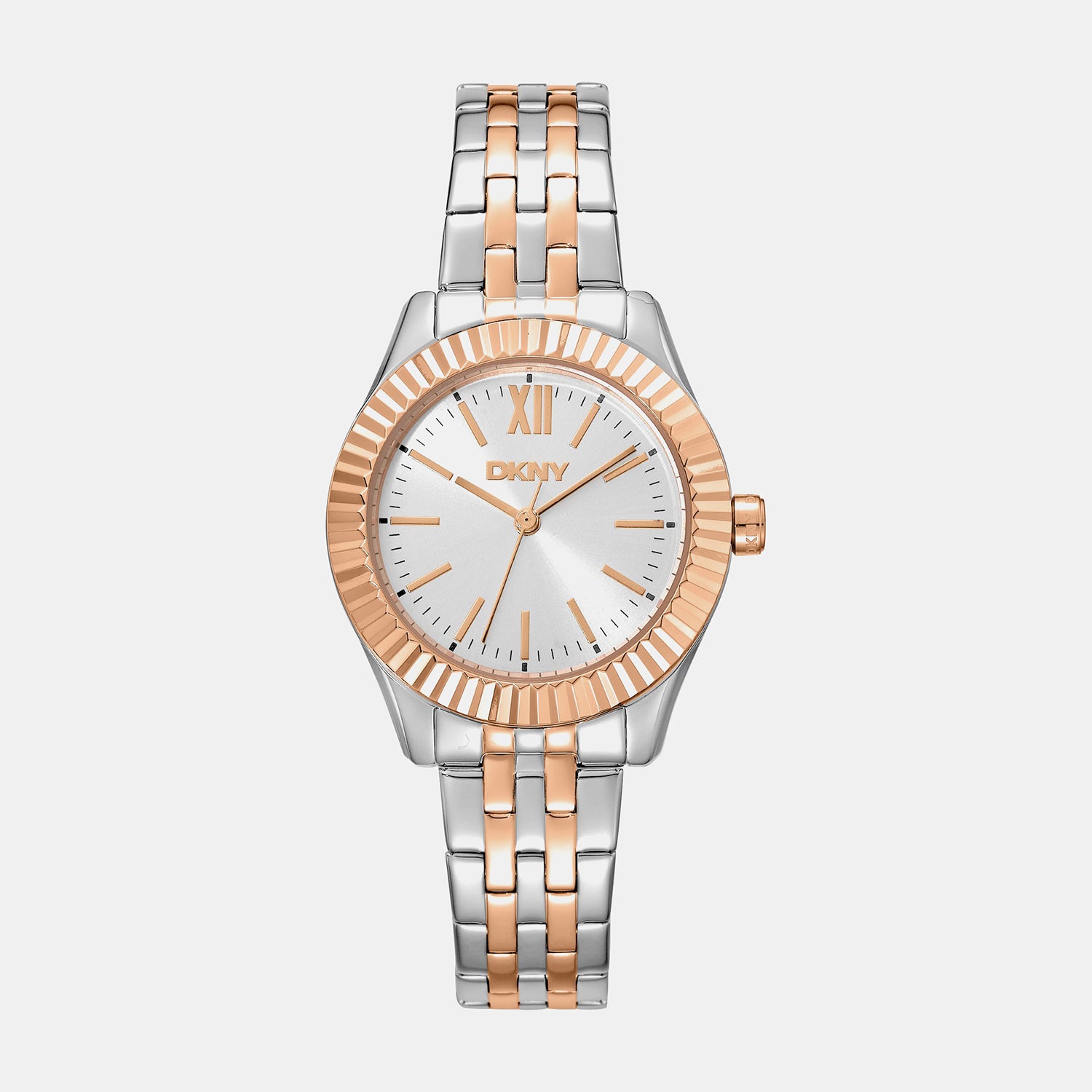 Everyday Women Quartz Silver Dial Analog Stainless Steel Watch DK1L017M1105