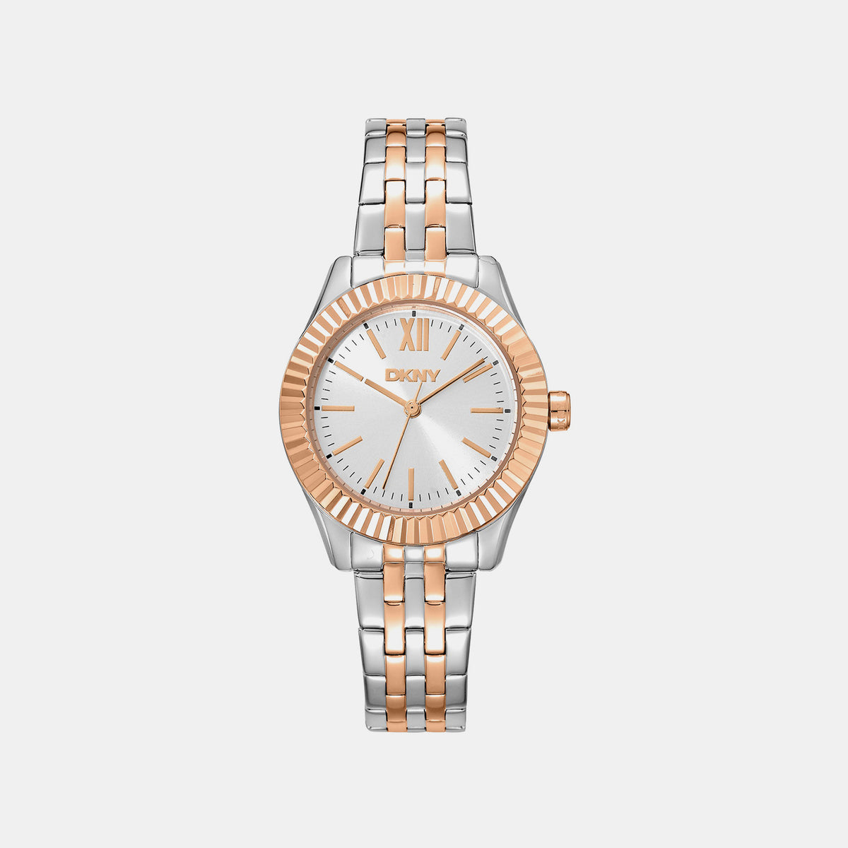 Everyday Women Quartz Silver Dial Analog Stainless Steel Watch DK1L017M1105
