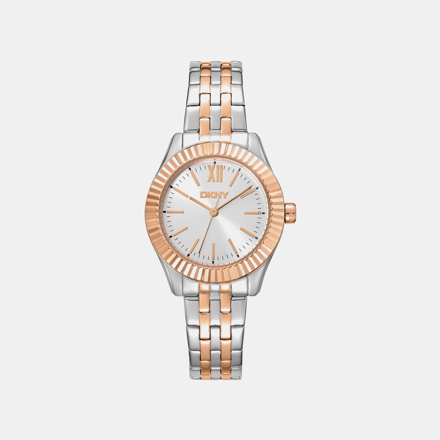 Everyday Women Quartz Silver Dial Analog Stainless Steel Watch DK1L017M1105
