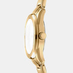 Chambers Sport Women Quartz Champagne Dial Analog Stainless Steel Watch DK1L018M0035