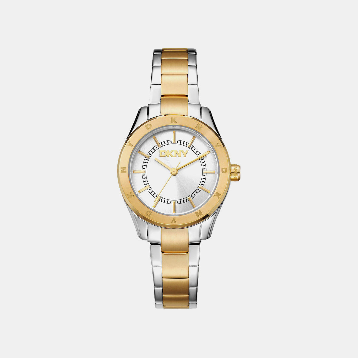 Chambers Sport Women Quartz Silver Dial Analog Stainless Steel Watch DK1L018M0055