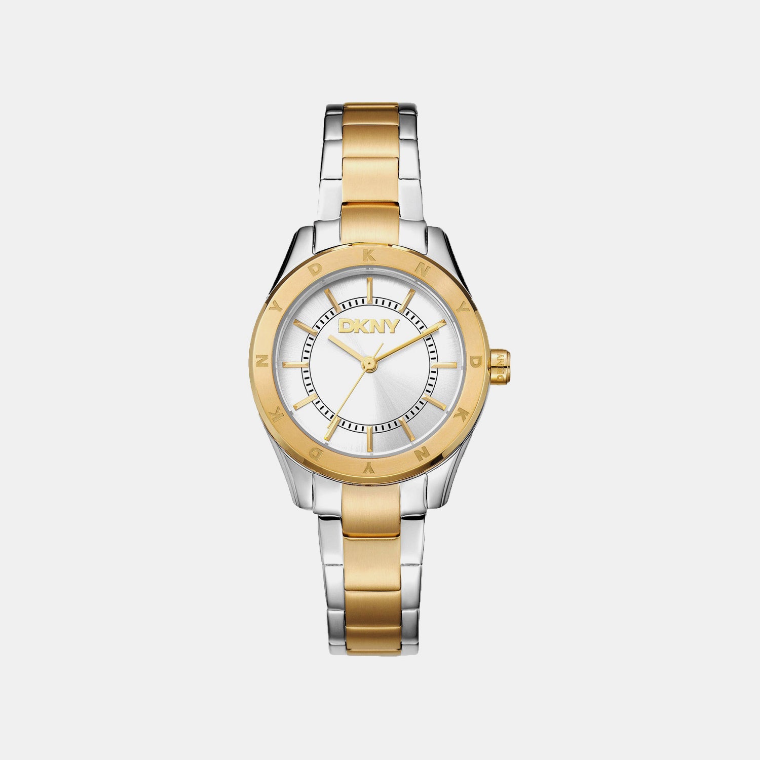 Chambers Sport Women Quartz Silver Dial Analog Stainless Steel Watch DK1L018M0055