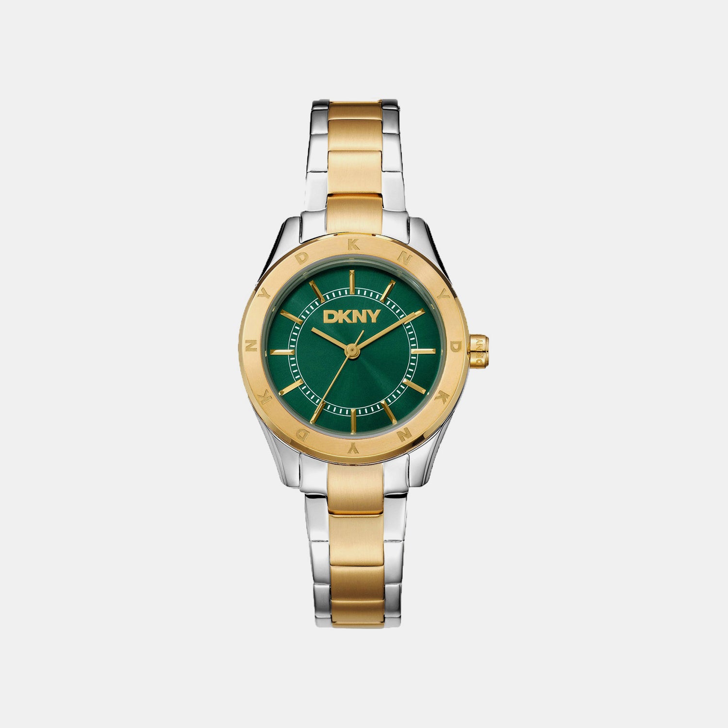 Chambers Sport Women Quartz Green Dial Analog Stainless Steel Watch DK1L018M0065