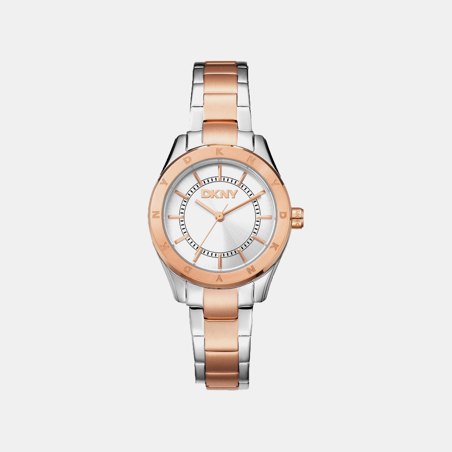 Chambers Sport Women Quartz Silver Dial Analog Stainless Steel Watch DK1L018M0075