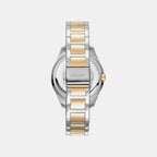 Park Ave Glitz Women Quartz Silver Dial Analog Stainless Steel Watch DK1L019M0055