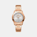 Park Ave Midi Women Quartz Silver Dial Analog Stainless Steel Watch DK1L020M0055