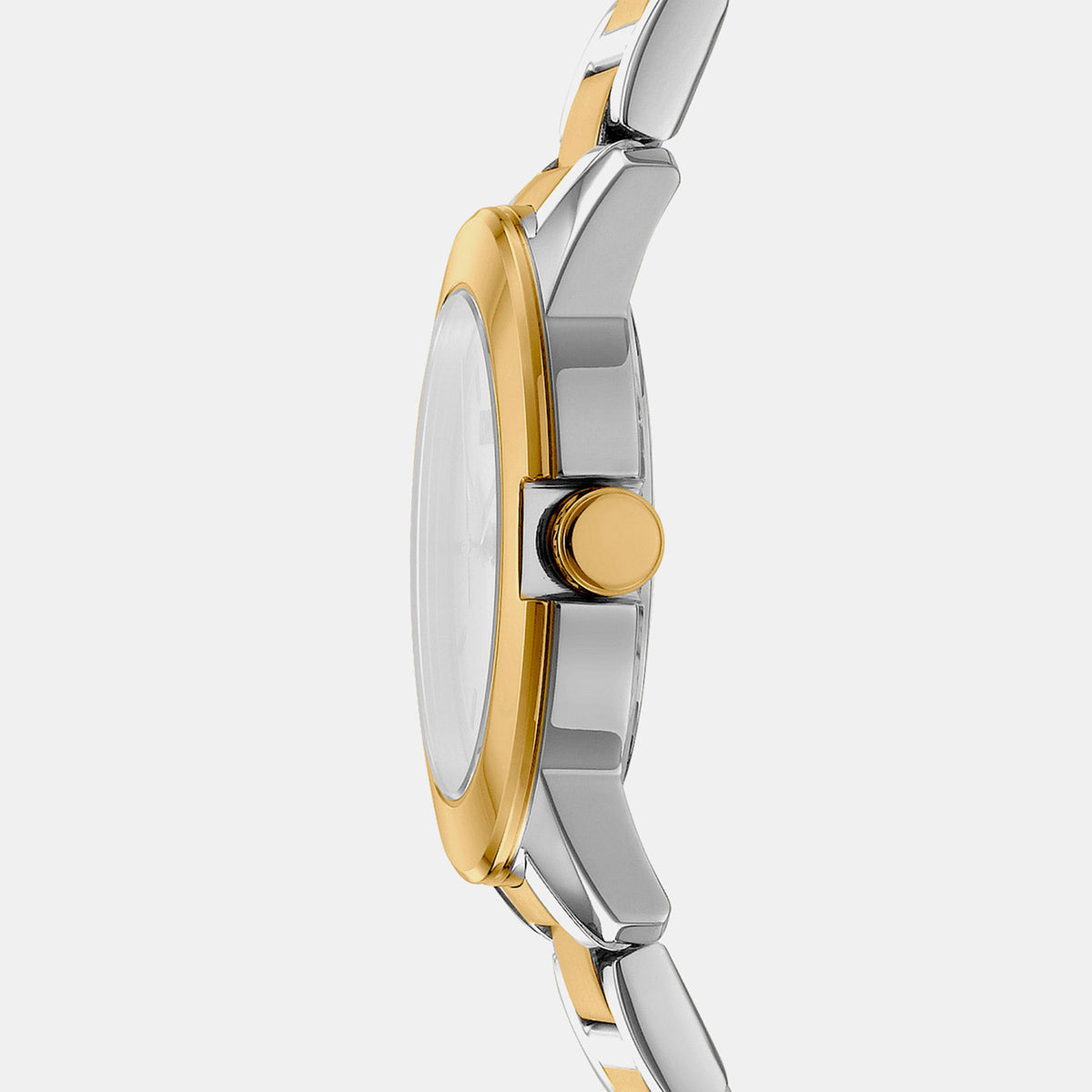 Park Ave Midi Women Quartz Mother Of Pearl Dial Analog Stainless Steel Watch DK1L020M0065