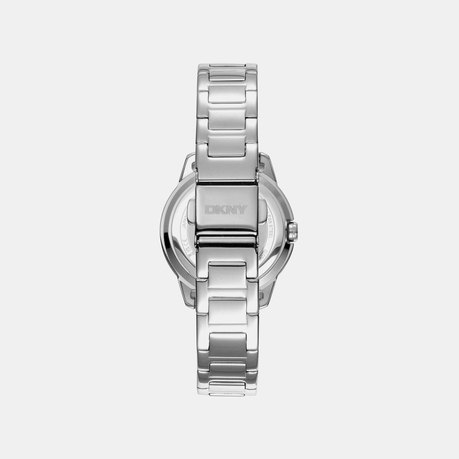 Park Ave Logo Women Quartz Pink Dial Analog Stainless Steel Watch DK1L021M0045