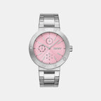 Eastside Maxi Women Quartz Pink Dial Multi-Function Stainless Steel Watch DK1L022M0025
