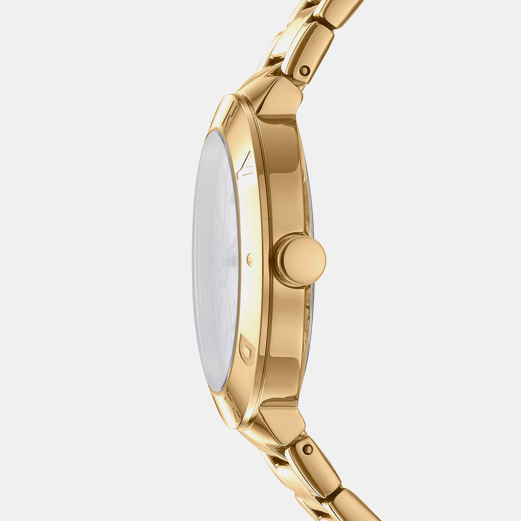 Eastside Maxi Women Quartz Silver Dial Multi-Function Stainless Steel Watch DK1L022M0035