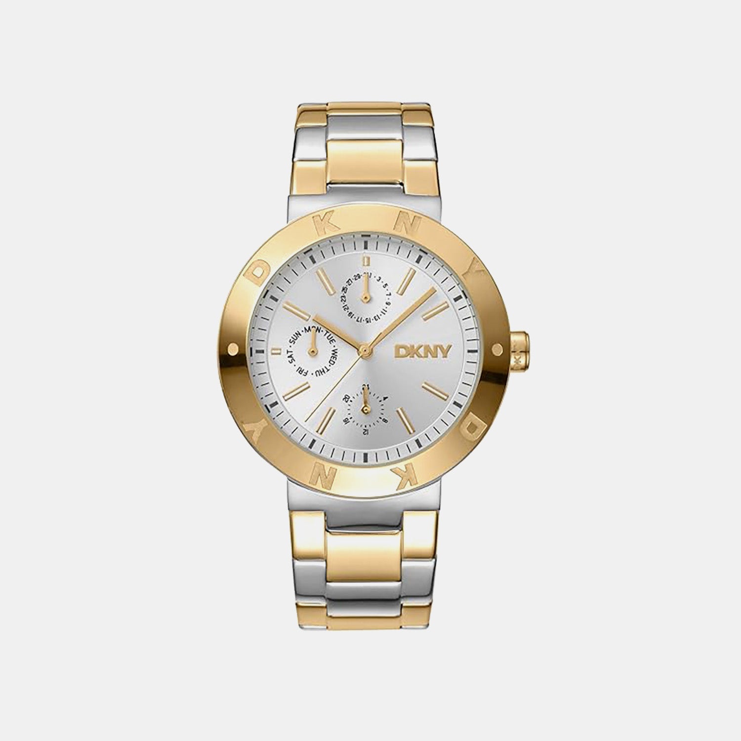 Eastside Maxi Women Quartz Silver Dial Multi-Function Stainless Steel Watch DK1L022M0055