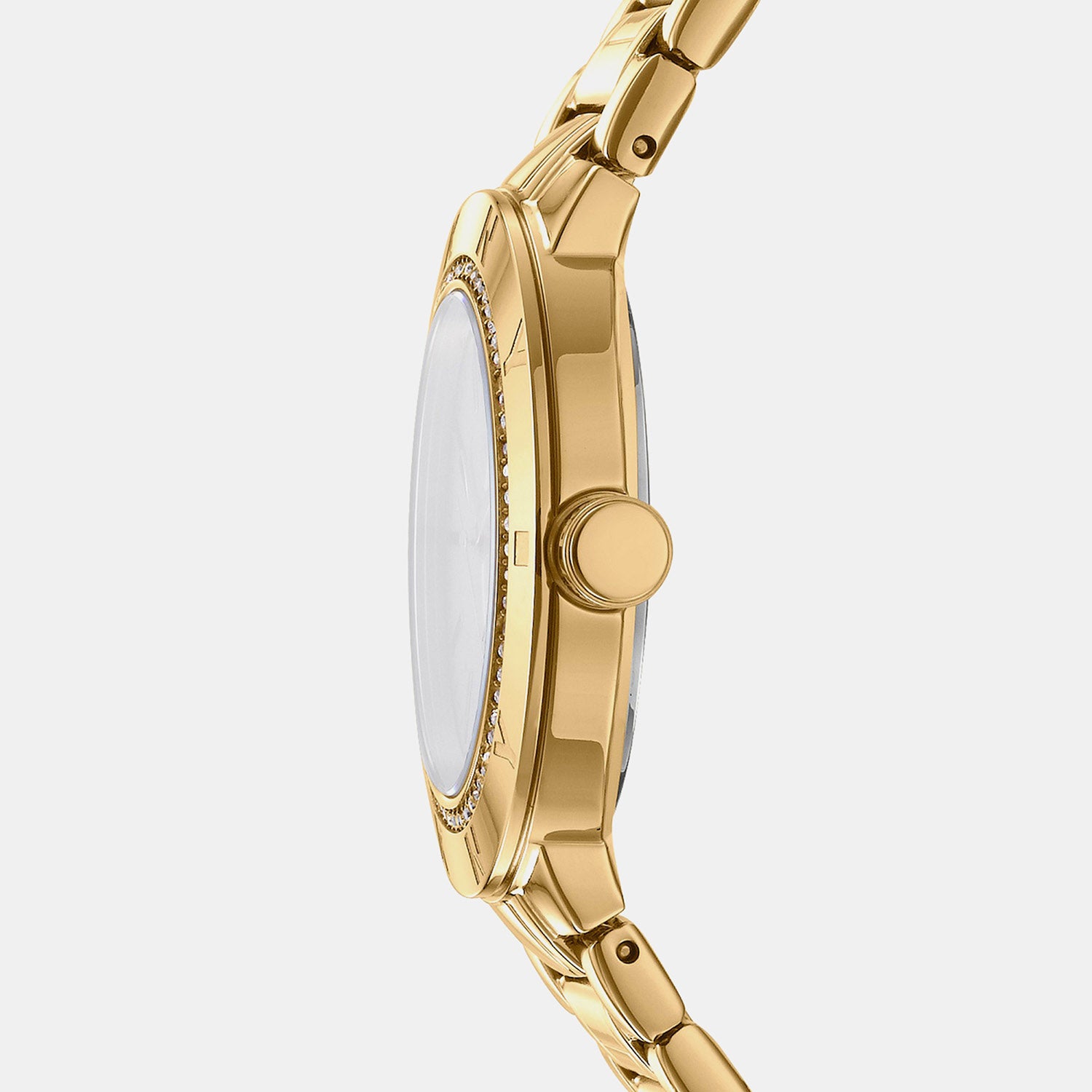 Eastside Logo Women Quartz Mother Of Pearl Dial Analog Stainless Steel Watch DK1L023M0035