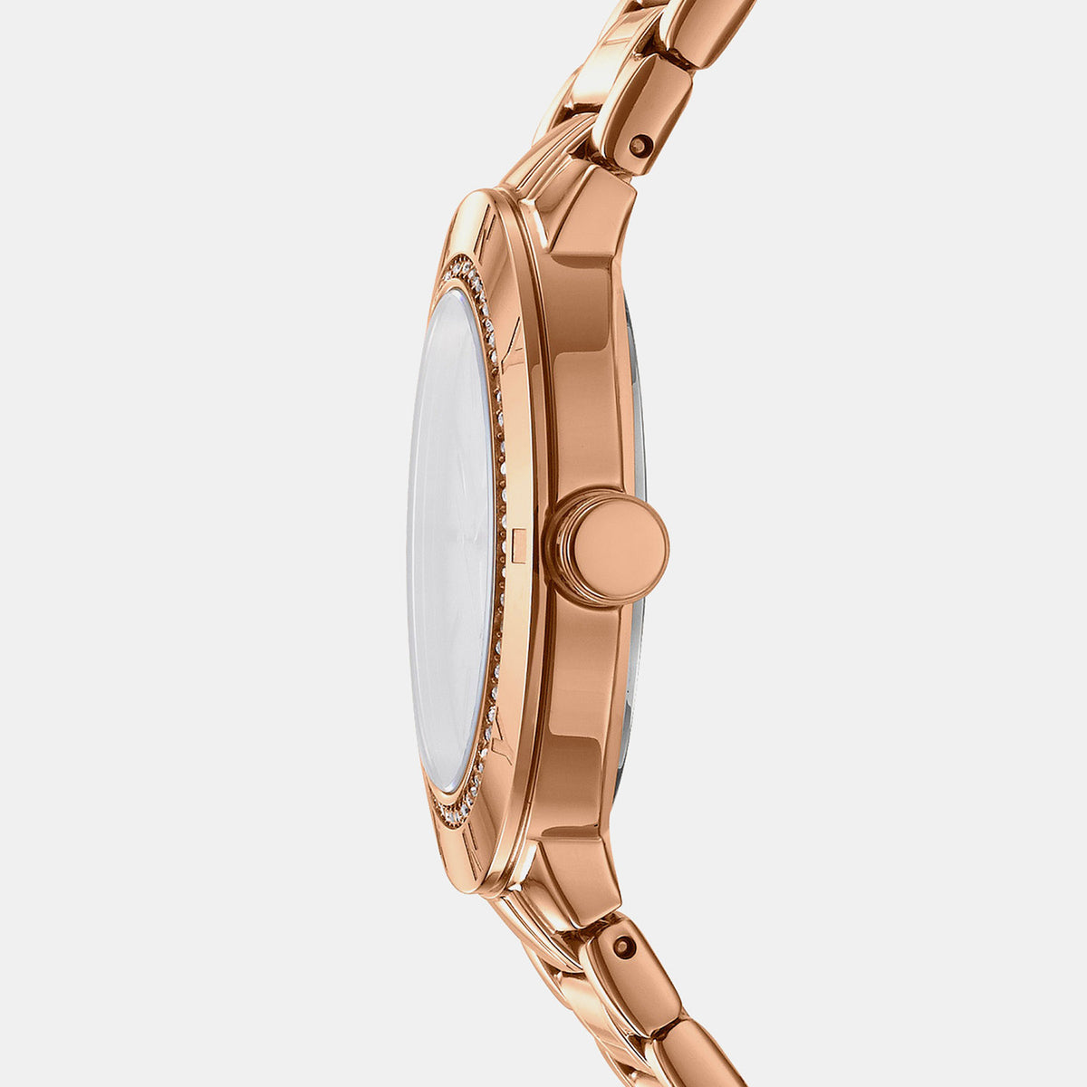 Eastside Logo Women Quartz Mother Of Pearl Dial Analog Stainless Steel Watch DK1L023M0045