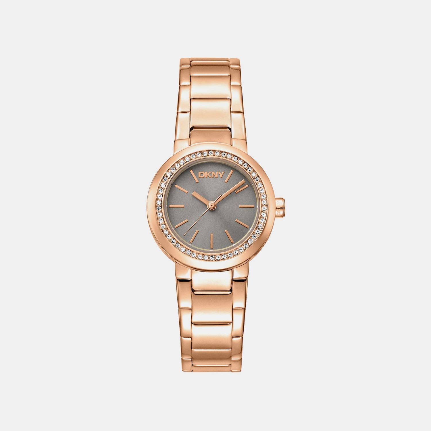 Eastside Mini Women Quartz Grey Dial Analog Stainless Steel Watch DK1L024M0145