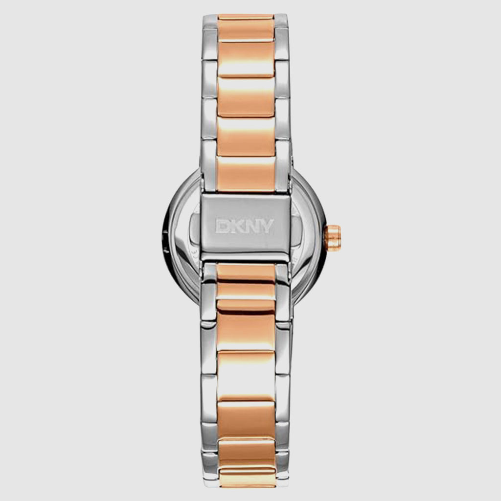 Eastside Mini Women Quartz White Mother Of Pearl Dial Analog Stainless Steel Watch DK1L024M0175