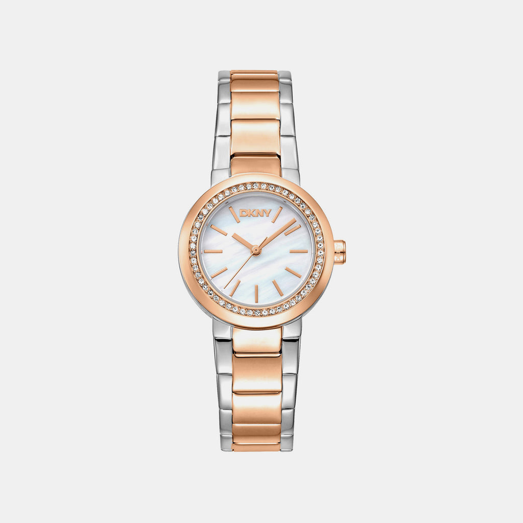 Eastside Mini Women Quartz Mother Of Pearl Dial Analog Stainless Steel Watch DK1L024M0175