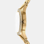 Parsons Glitz Women Quartz Green Dial Analog Stainless Steel Watch DK1L025M0055