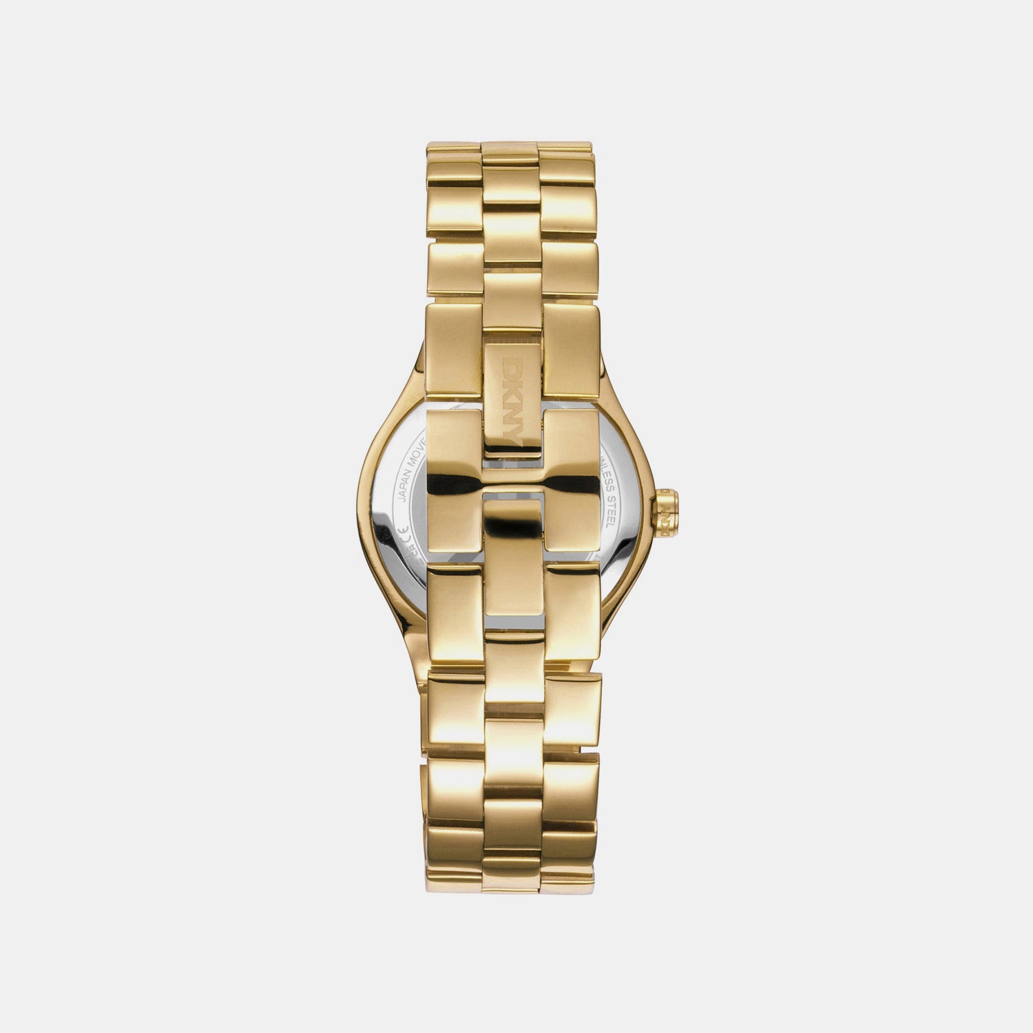 Parsons Midi Women Quartz Champagne Dial Analog Stainless Steel Watch DK1L026M0035