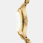 Parsons Midi Women Quartz Champagne Dial Analog Stainless Steel Watch DK1L026M0035
