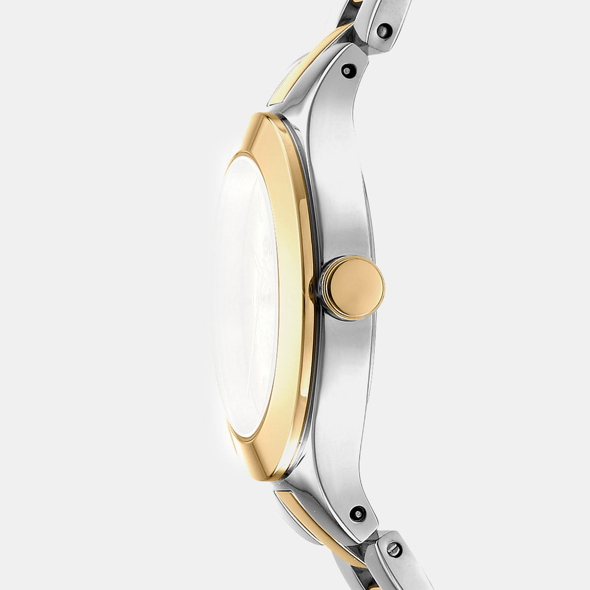 Parsons Midi Women Quartz Silver Dial Analog Stainless Steel Watch DK1L026M0065