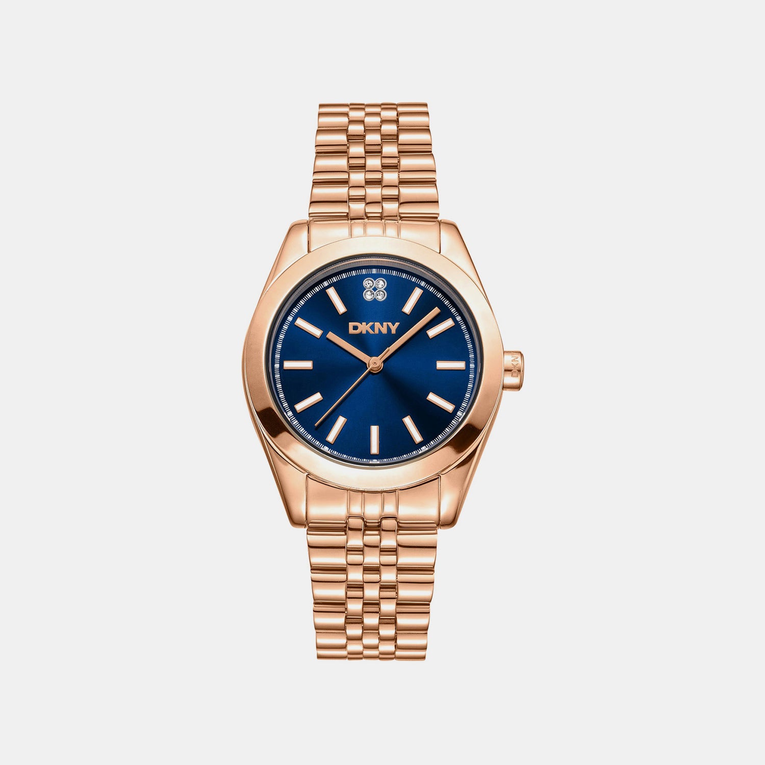 Nolita Midi Women Quartz Blue Dial Analog Stainless Steel Watch DK1L029M0065