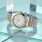 Nolita Midi Women Quartz Mother Of Pearl Dial Analog Stainless Steel Watch DK1L029M0075