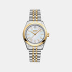 Nolita Midi Women Quartz Mother Of Pearl Dial Analog Stainless Steel Watch DK1L029M0075