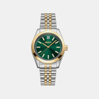 Nolita Midi Women Quartz Green Dial Analog Stainless Steel Watch DK1L029M0085