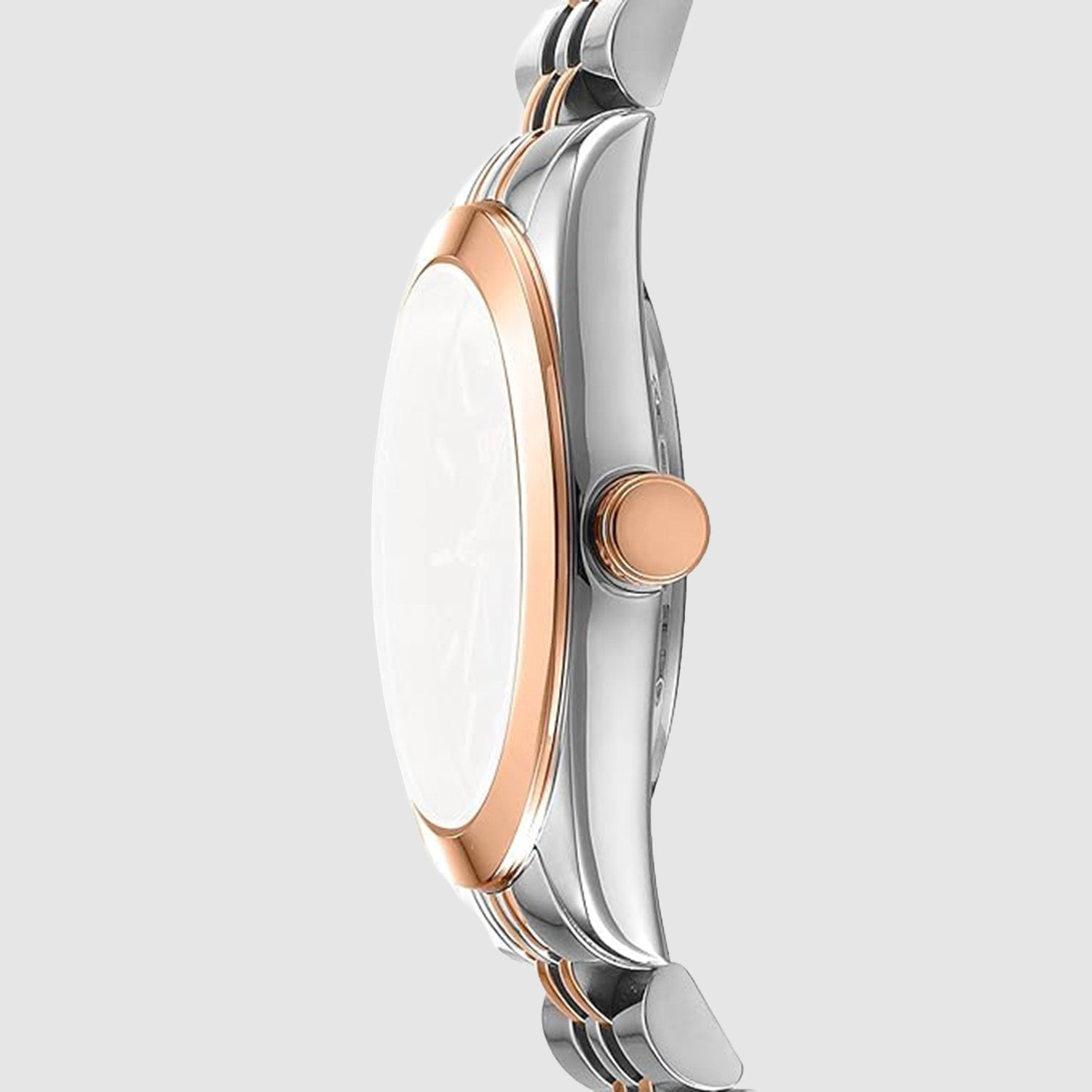 Nolita Midi Women Quartz White Mother Of Pearl Dial Analog Stainless Steel Watch DK1L029M0095